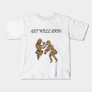 Medieval Get Well Soon 02 Kids T-Shirt